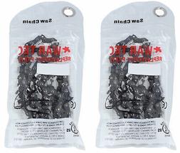 14 chaine tronconneuse paquet de 2 pour