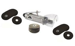 DISQUEUSE, MEULEUSE, TRONCONNEUSE PNEUMATIQUE + 25 DISQUES