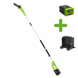 Elagueuse Sans Fil Sur Perche Greenworks 60v Avec Batterie E
