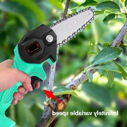 FR 24V Mini Elagueuse &eacute;lectrique tron&ccedil;onneuse branches arb