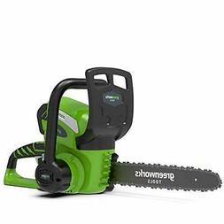 Greenworks Tron&ccedil;onneuse &agrave; batterie G40CS30K2 Li-Ion 40V 43