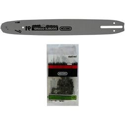 Guide 14 pouces avec cha&icirc;ne 52 maillons OREGON pour tron&ccedil;o