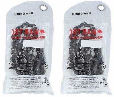 14 chaine tronconneuse paquet de 2 pour