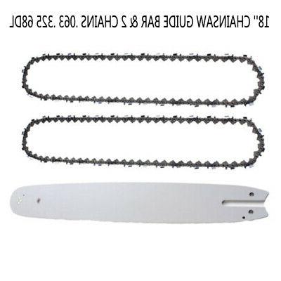 2019 45 7cm guide tronconneuse 2 chaines