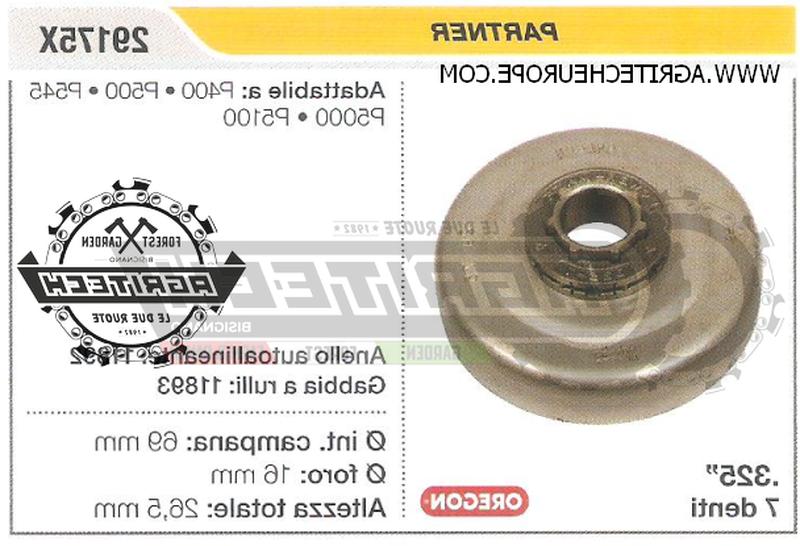 29175x oregon pignon cloche embrayage tronconneuse p500
