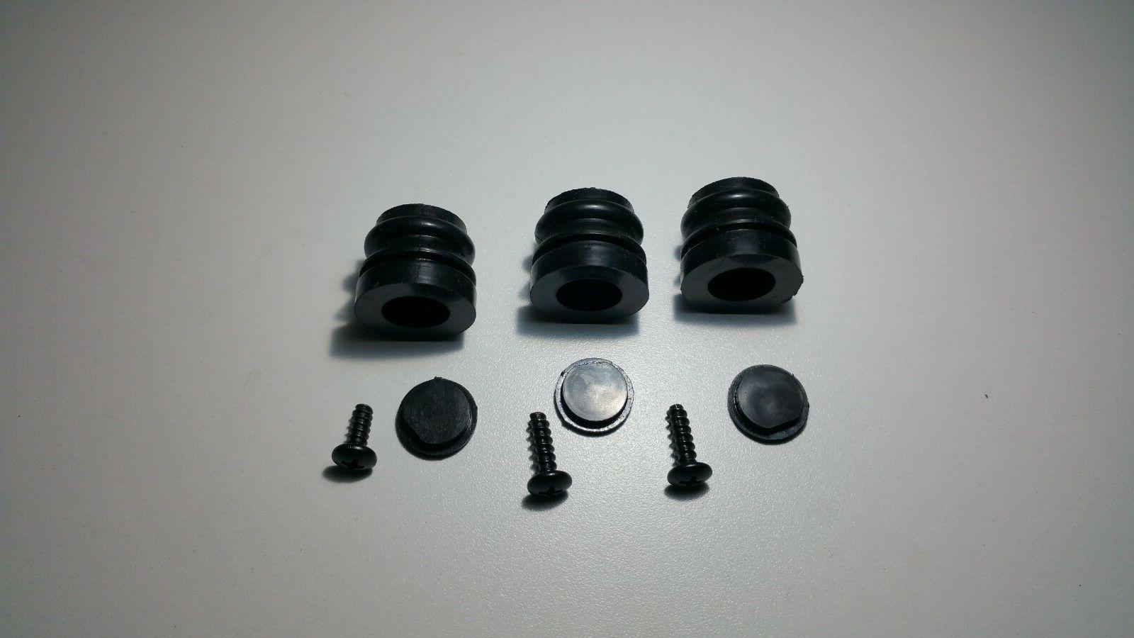 3 silent bloc inferieur de tronconneuse woodstar