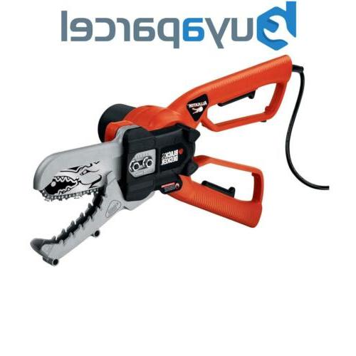 black and decker alligator 10cm jardin tronconneuse