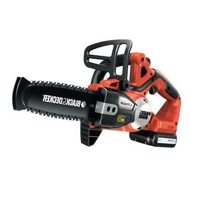 black and decker elagueuse sans fil li