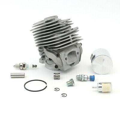 46mm cylindre assemblage for husqvarna 555 560