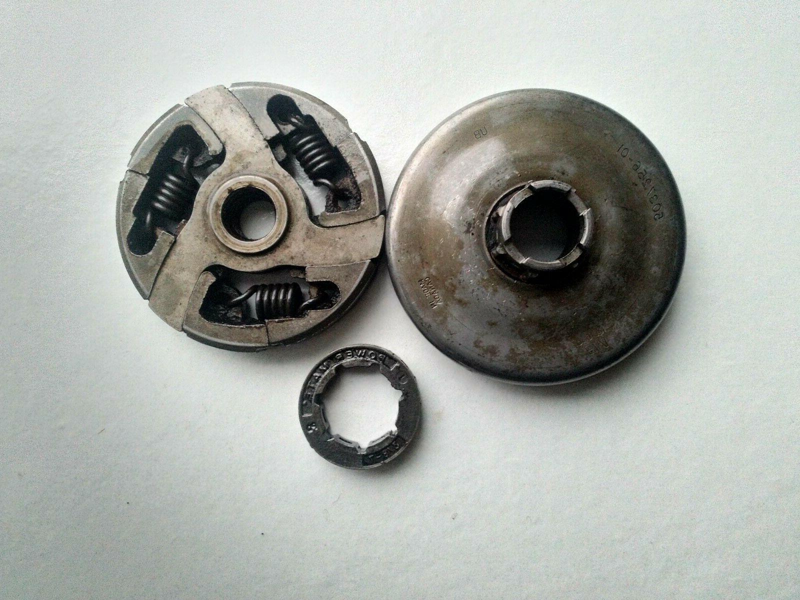 embrayage et cloche pour tronconneuse 394 xp