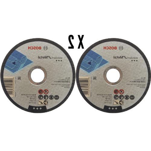lot 2 disque a tronconner diametre 125x1