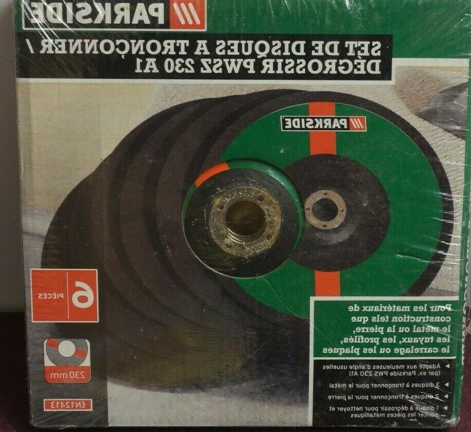 lot de 6 disques a tronconner degrossir