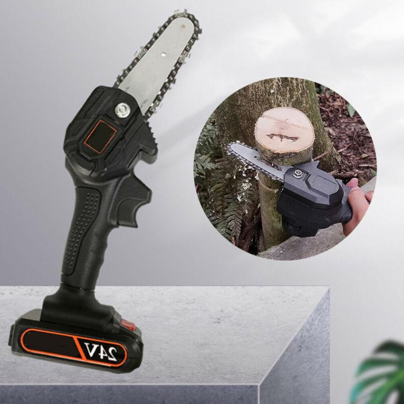 mini 24v elagueuse electrique tronconneuse branches arbres