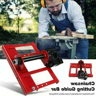 mini chainsaw open frame wood board cutting