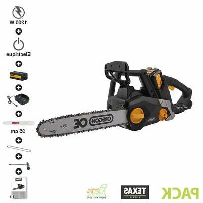 pack tronconneuse a batterie 40v guide oregon