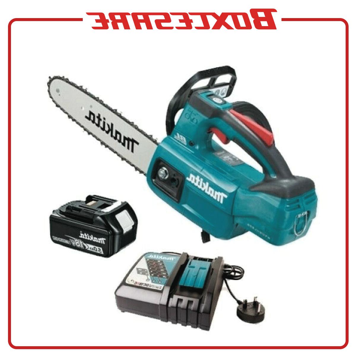 scie a chaine tronconneuse 18v batterie chargeur