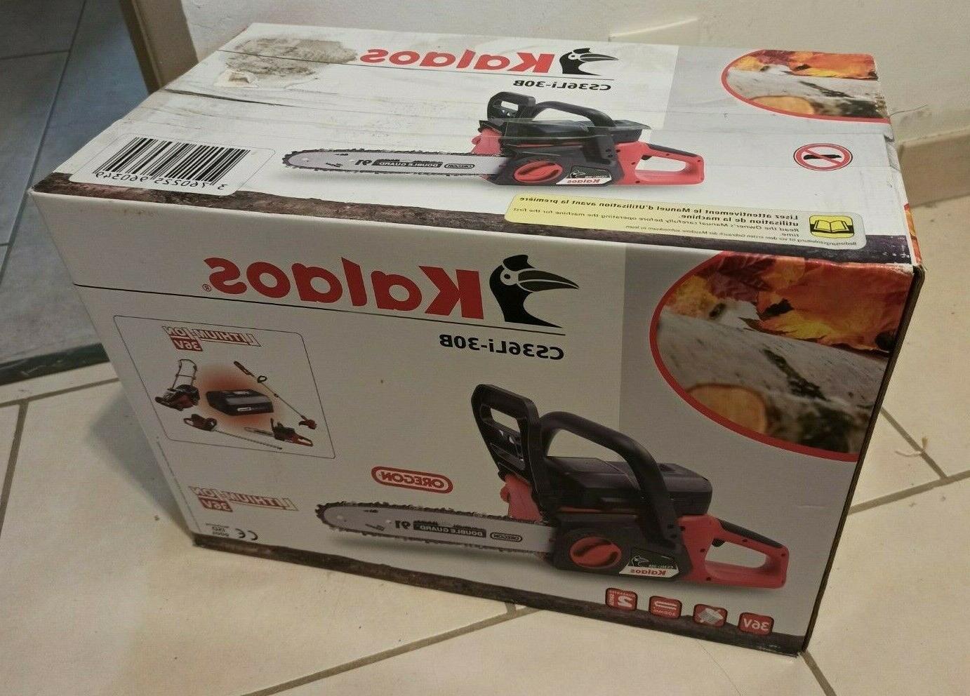 tronconneuse batterie 36v moteur brushless compatible keyma