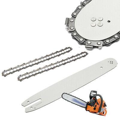 tronconneuse chaines and 14 guide barre kit