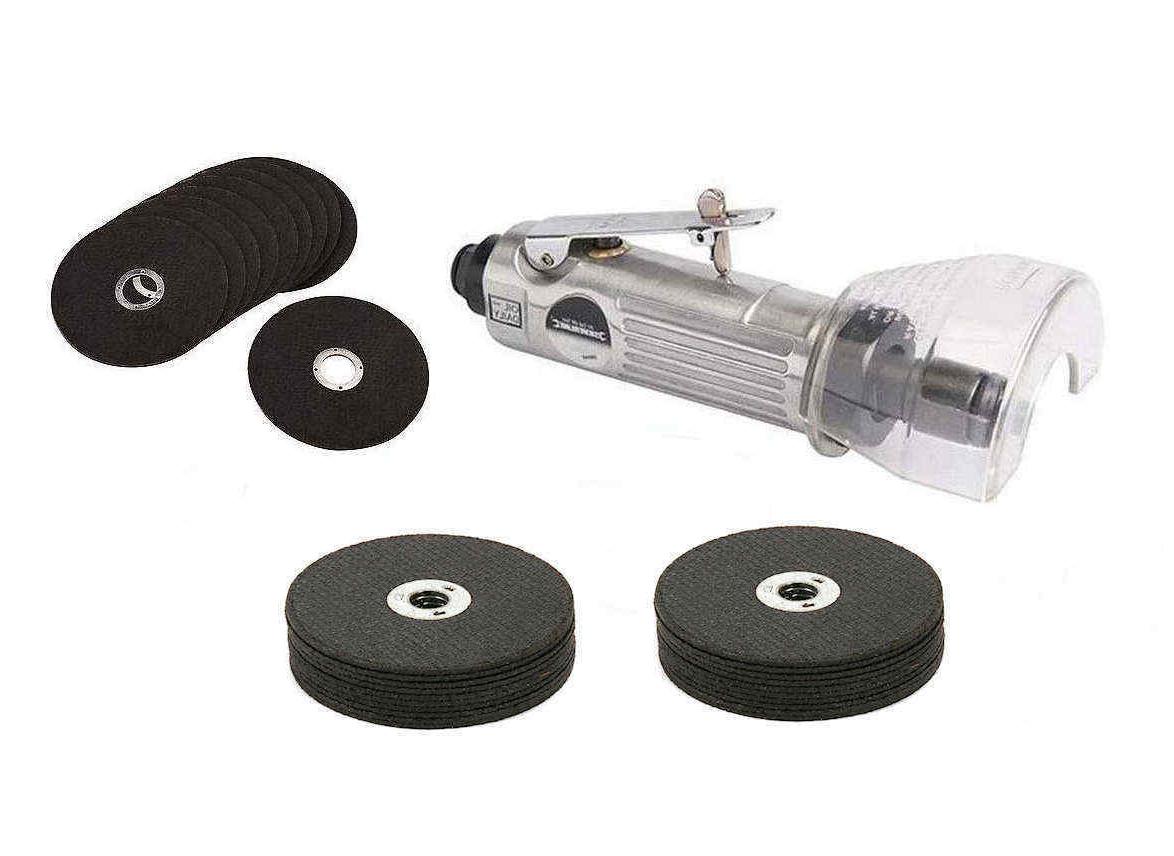 tronconneuse disqueuse meuleuse pneumatique 30 disques 75