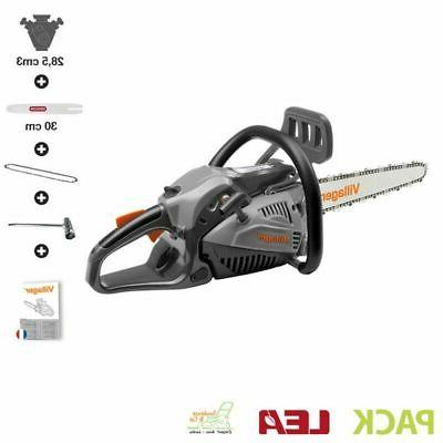 tronconneuse elagueuse thermique 1 4cv 29cc guide