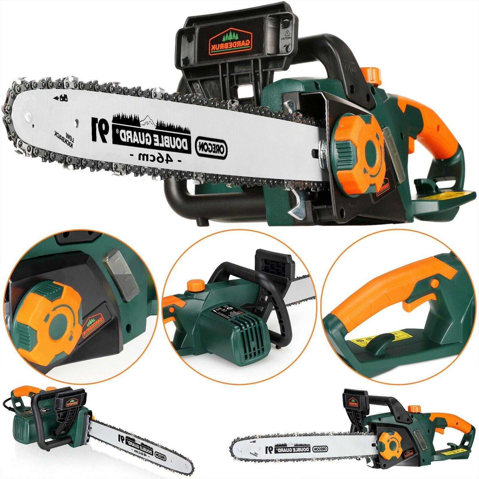 tronconneuse electrique filaire max 2800w guide chaine