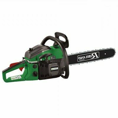 tronconneuse thermique 46 cc guide 45 cm