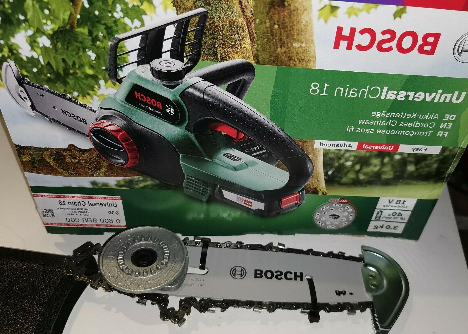 tronconneuse universalchain 18 v sans batterie ni