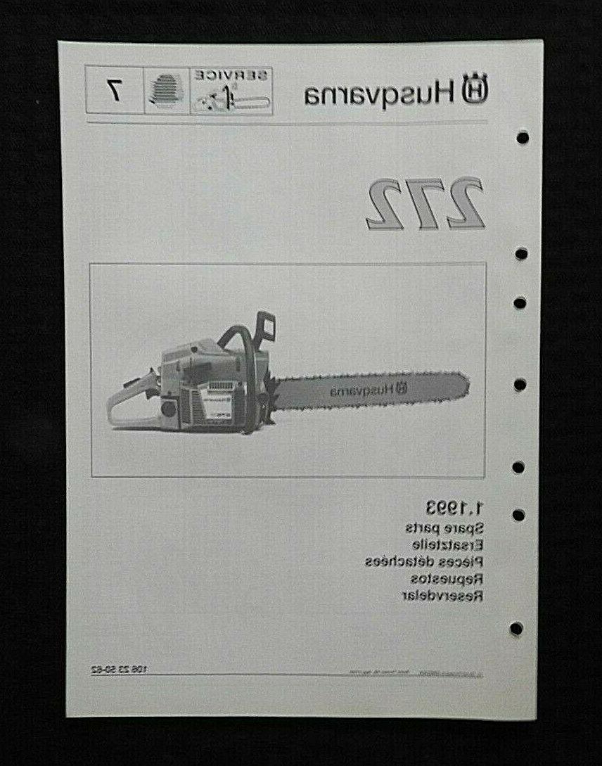 veritable modele 272 tronconneuse parts list catalogue