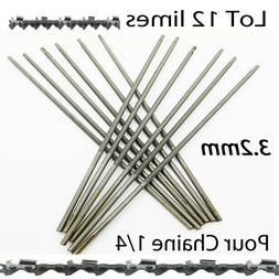 Lime ronde 3,2 mm   pour affutage cha&icirc;ne de tron&ccedil;onneuse 1