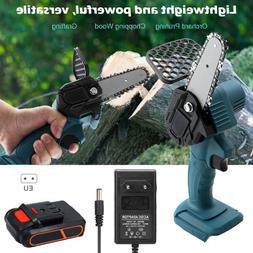 Mini 4 '' 24V Elagueuse &eacute;lectrique tron&ccedil;onneuse branches a