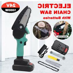 Mini 4 '' Elagueuse &eacute;lectrique tron&ccedil;onneuse branches arbre