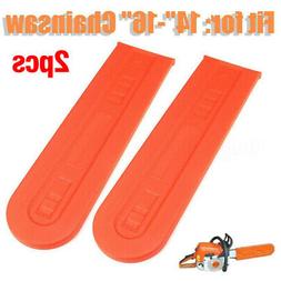 Orange Plastique Tron&ccedil;onneuse Barre Lame Protection Housse 
