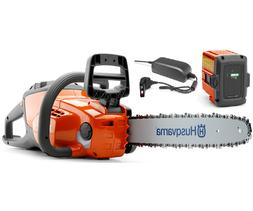 Husqvarna Scie &agrave; Cha&icirc;ne Batterie 36V Avec Chargeur Mod. 12
