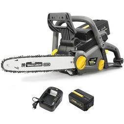 Tron&ccedil;onneuse sans fil &agrave; batterie, 40 V, guide 16 pouces, G
