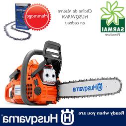 Tron&ccedil;onneuse thermique HUSQVARNA 445 II guide 38 cm 2,1 Kw 